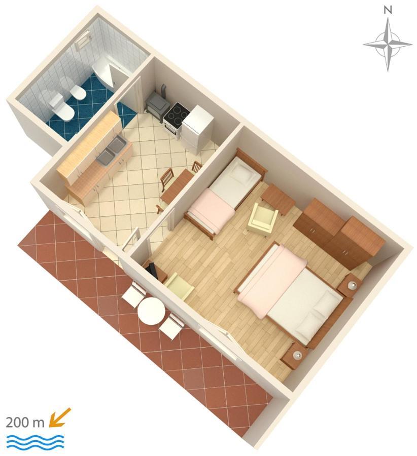 Apartments With A Parking Space Novi Vinodolski - 2423 エクステリア 写真